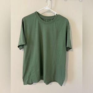 allbirds Men’s Short Sleeve Shirt Size XL Organic Cotton Green